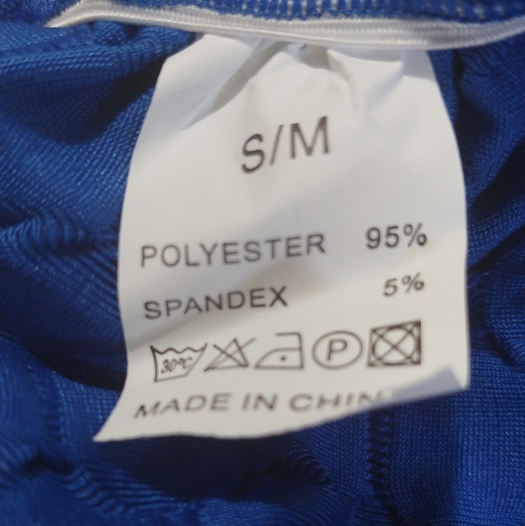 Leggings for women size Small / Medium Color Blue - Picture 4 of 8